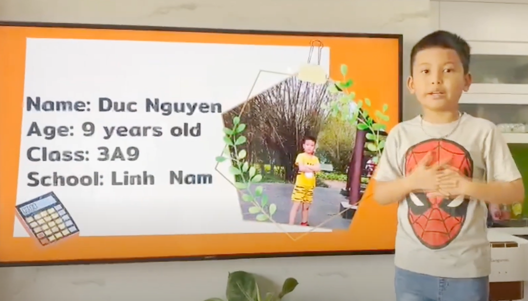 Thí sinh Nguyễn Đức Nguyên 3a9 Tiểu học Lĩnh Nam